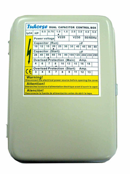Tuhorse 1HP well pump control box