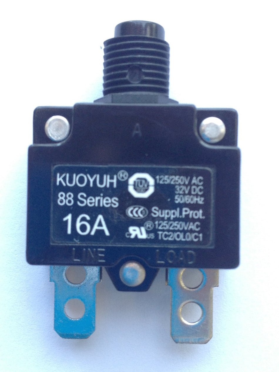 9A - 10A Breaker / Overload Protector for 3HP Control Box Secondary