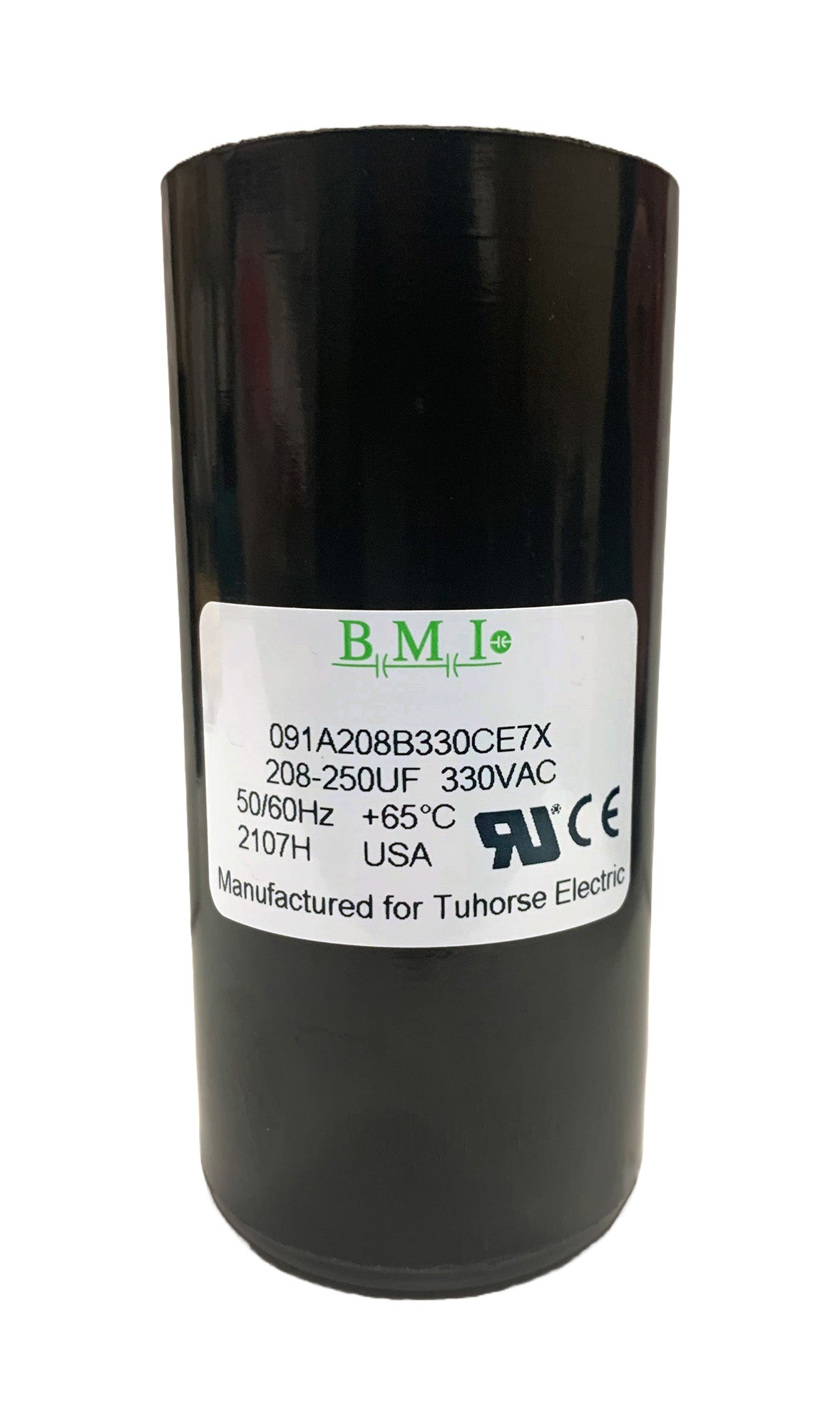 208 MFD capacitor replacement for 3HP Pentair, Berkeley, Sta-Rite capacitor start and induction run (CSCR) type control boxes.
(U17-1428)