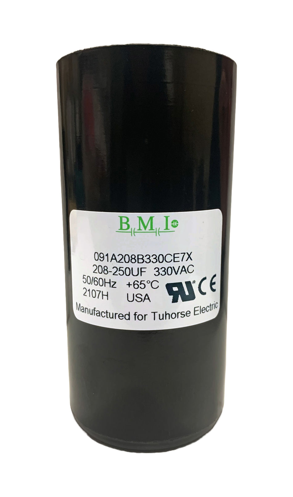 208 MFD capacitor replacement for 3HP Pentair, Berkeley, Sta-Rite capacitor start and induction run (CSCR) type control boxes.
(U17-1428)