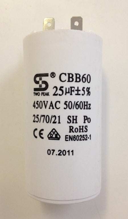 25uF Motor Run Capacitor