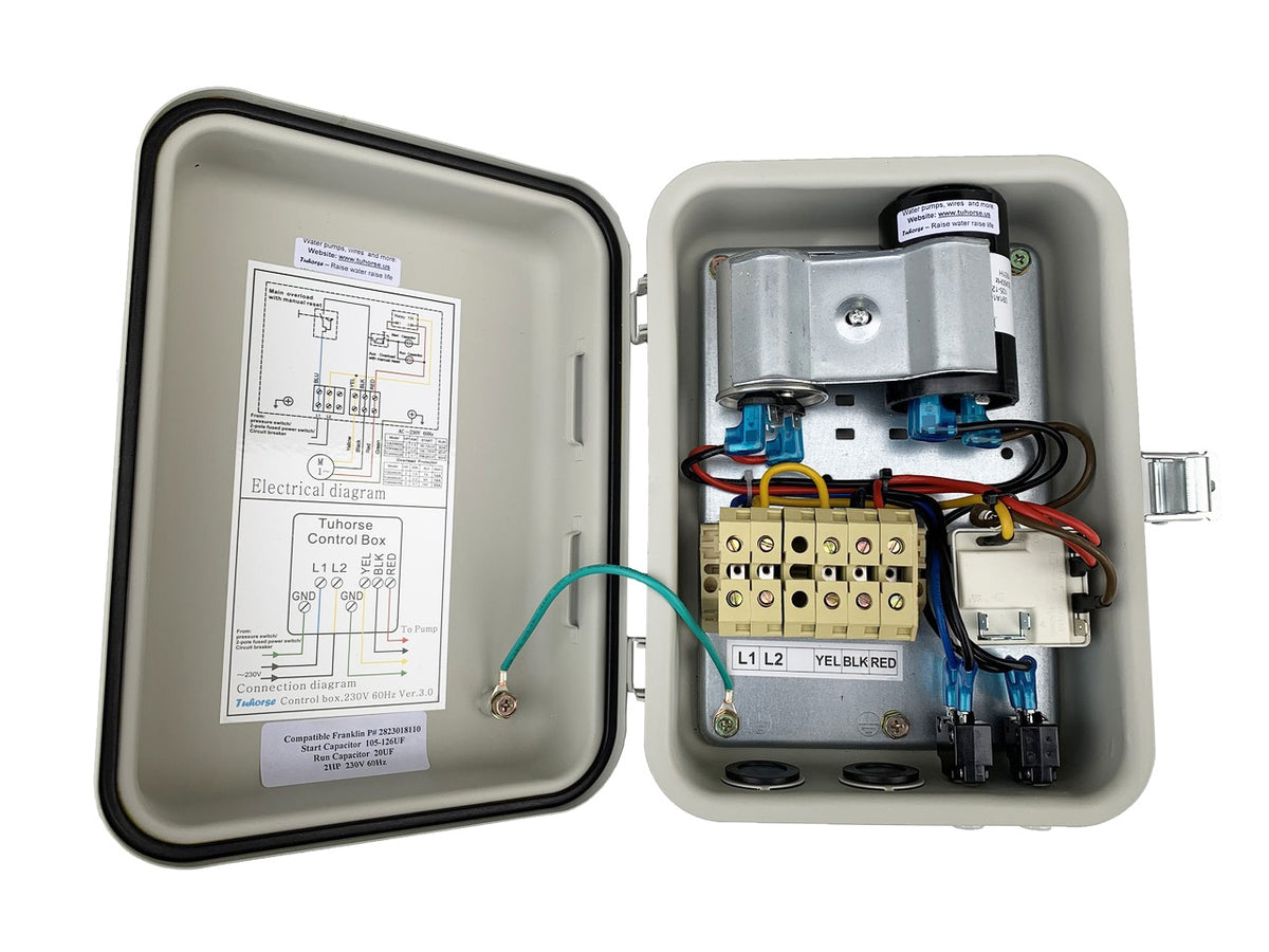 2HP Deep well submersible pump Control Box