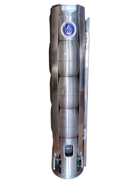 TS6 Pump End, Stainless Steel 6", Tuhorse