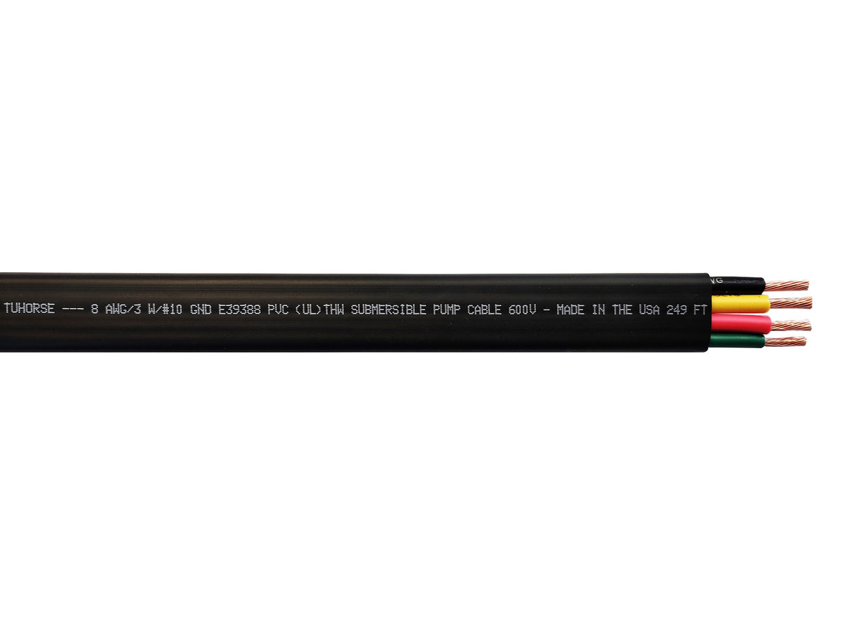 Tuhorse 3 wire with ground pump wire / cable