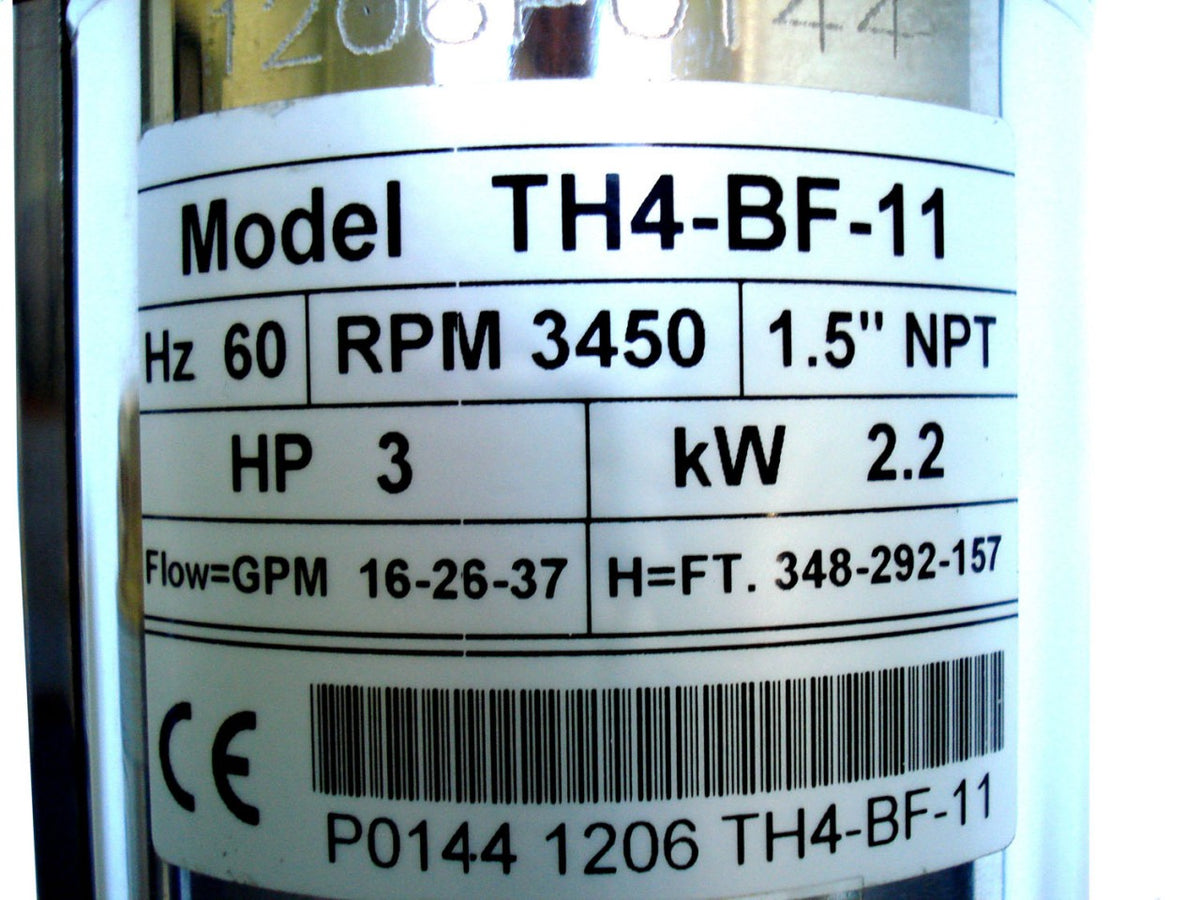 Tuhorse 30GPM BF11 pump end