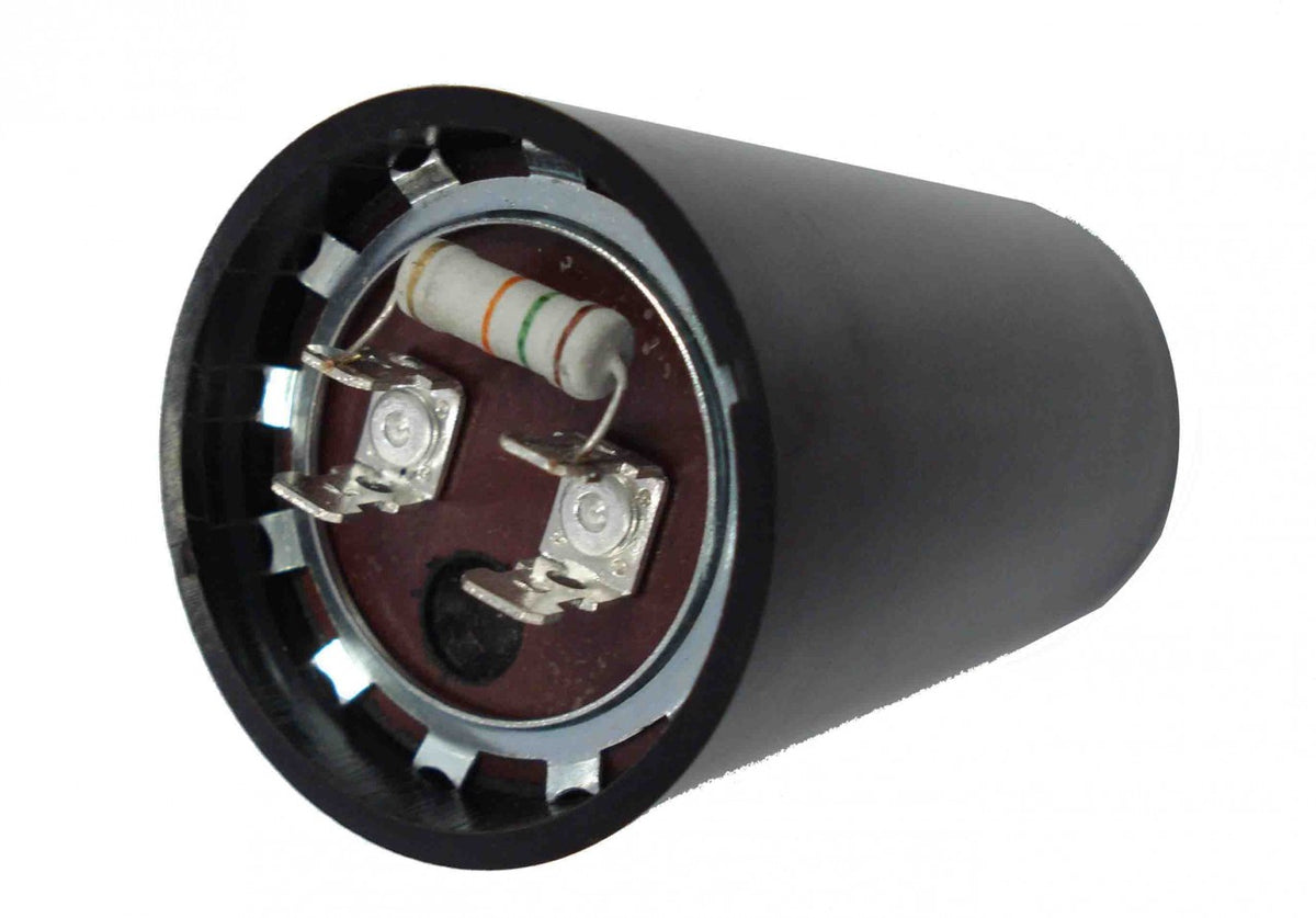 43 MFD capacitor replacement for 1/2HP Pentair, Berkeley, Sta-Rite capacitor start and capacitor run type control boxes.
(U17-1422)