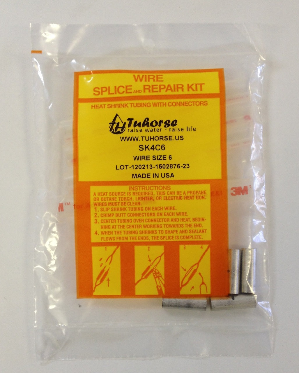 #6 Splice kit, submersible, direct burial