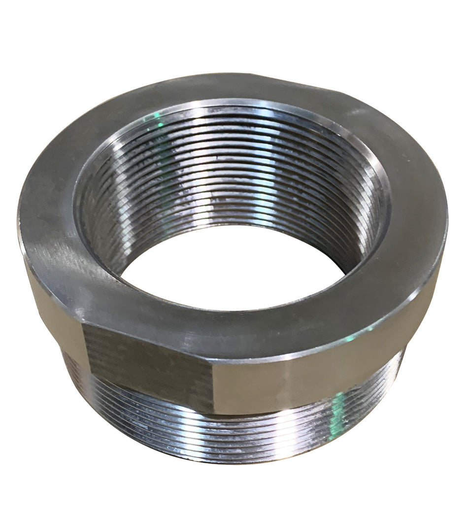 4" NPT Male to 3" NPT Female adaptor / reducer.  Stainless Steel