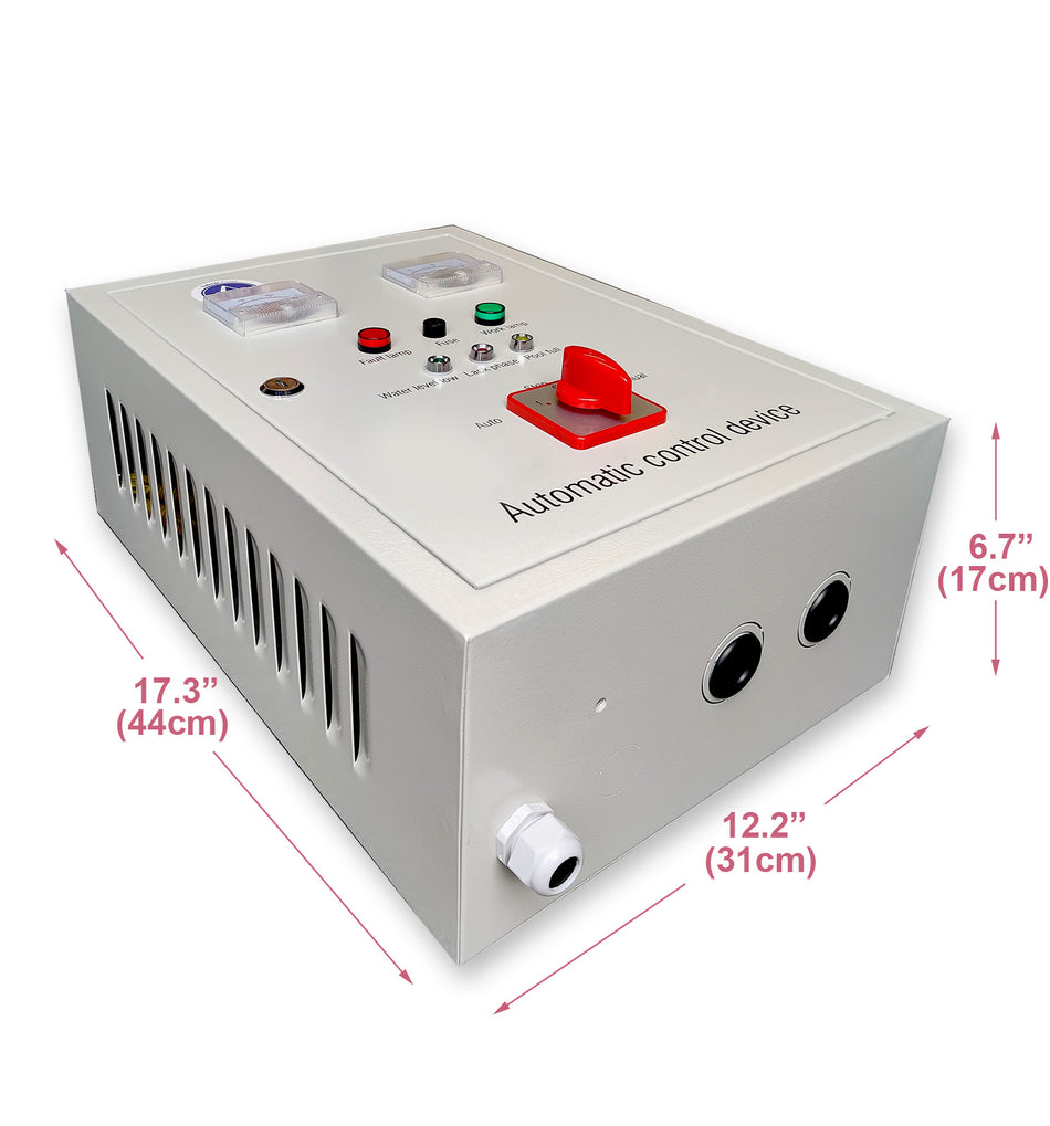  5HP / 5.5HP Control Panel, 460V 3-phase, with manual / automatic water level control (TCP55T460)