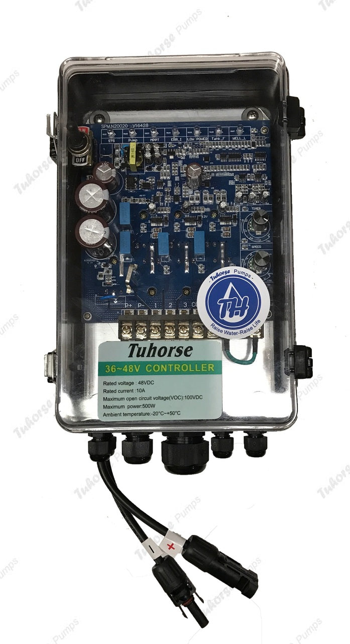 Tuhorse solar pump control box, DC input, 3 phase output, soft start