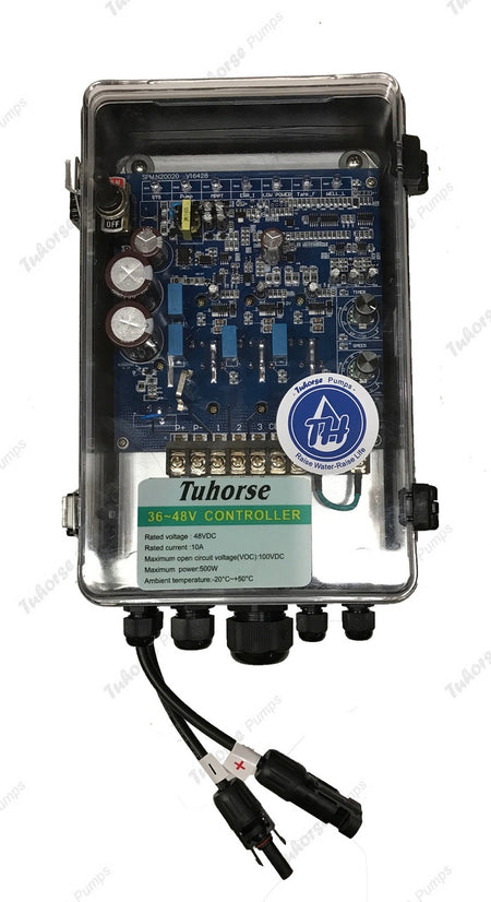 Tuhorse solar pump control box, DC input, 3 phase output, soft start